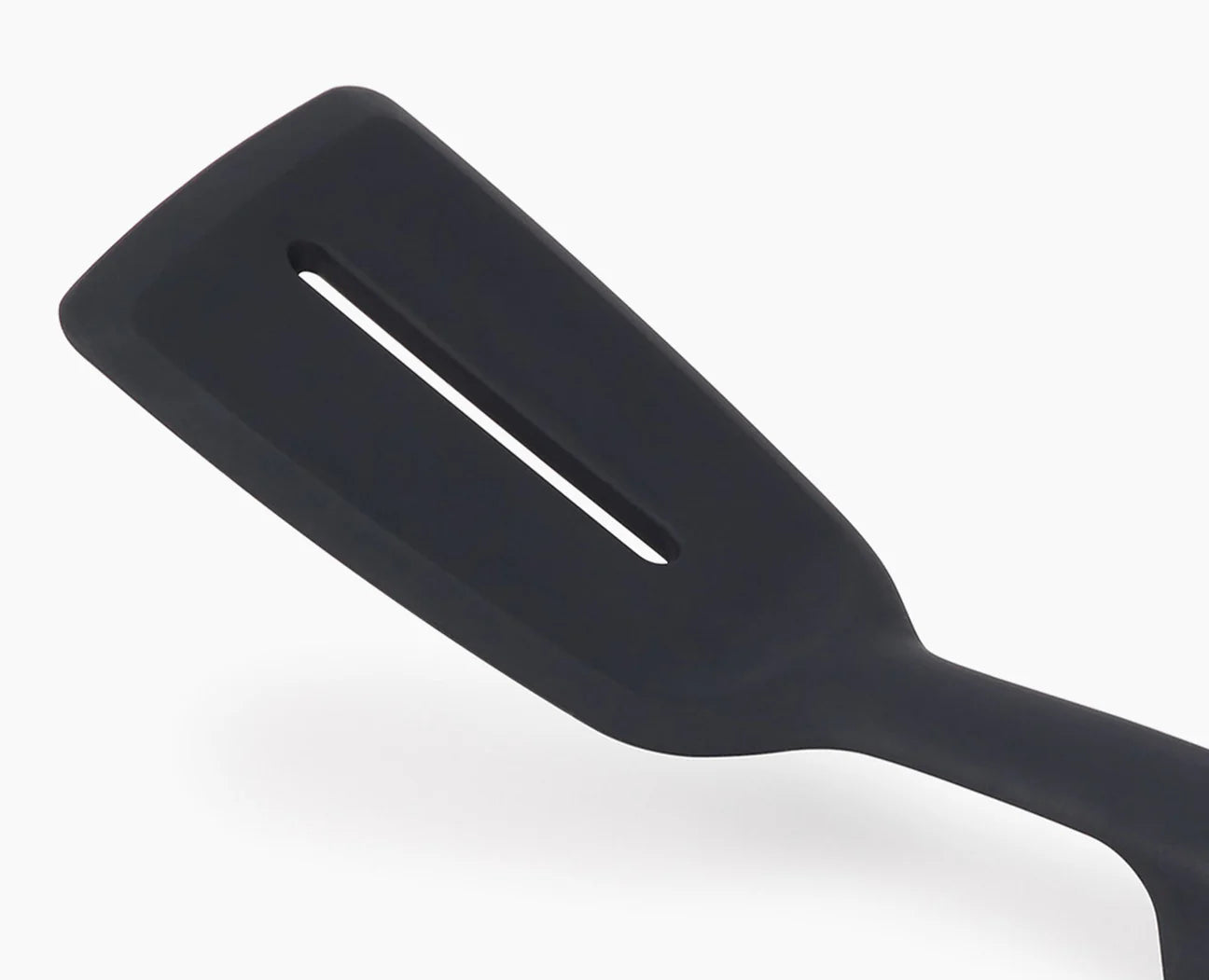 Spatola forata in acciaio inossidabile e silicone