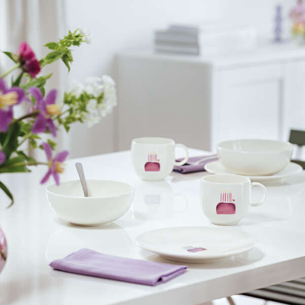 With Love Tazza con manico bianca, HAPPY BIRTHDAY, 290 ml
