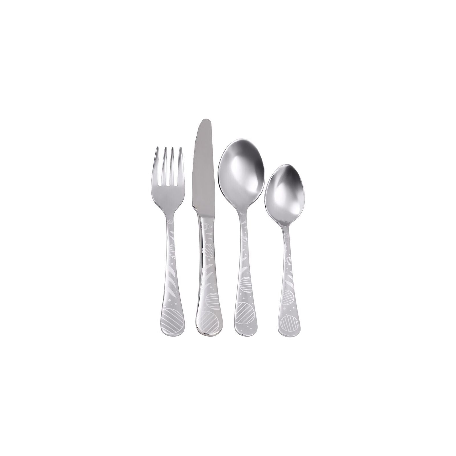 Kids Lolly/Edelstahl Set posate bimbi 4 pz.