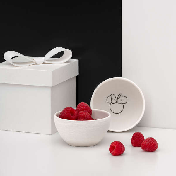 Manufacture - Mickey Mouse Ciotolina portasalse bianco, Premium Porcelain