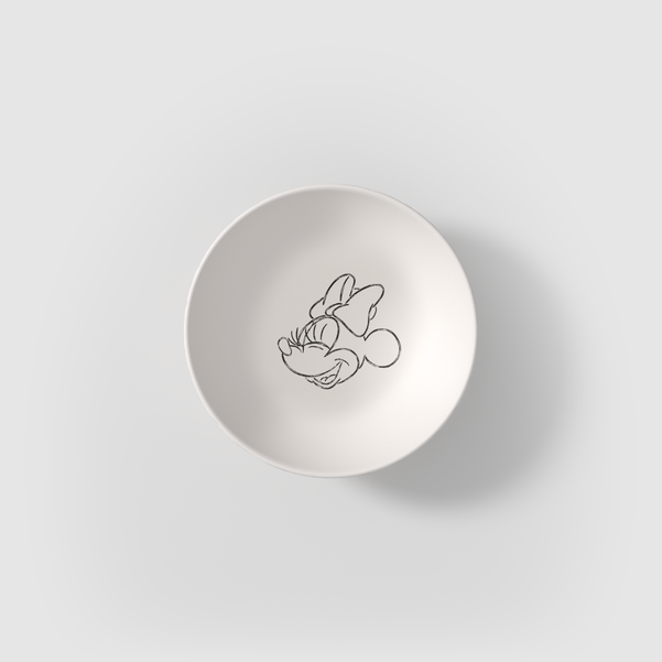 Manufacture - Mickey Mouse Coppetta macedonia bianco, Premium Porcelain