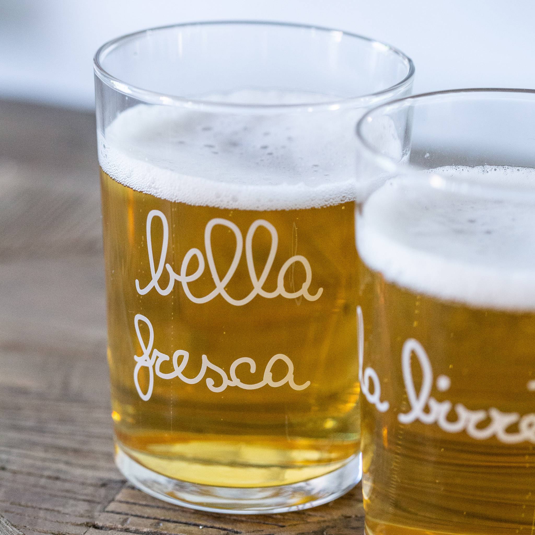 Bicchiere birra "Bella fresca"
