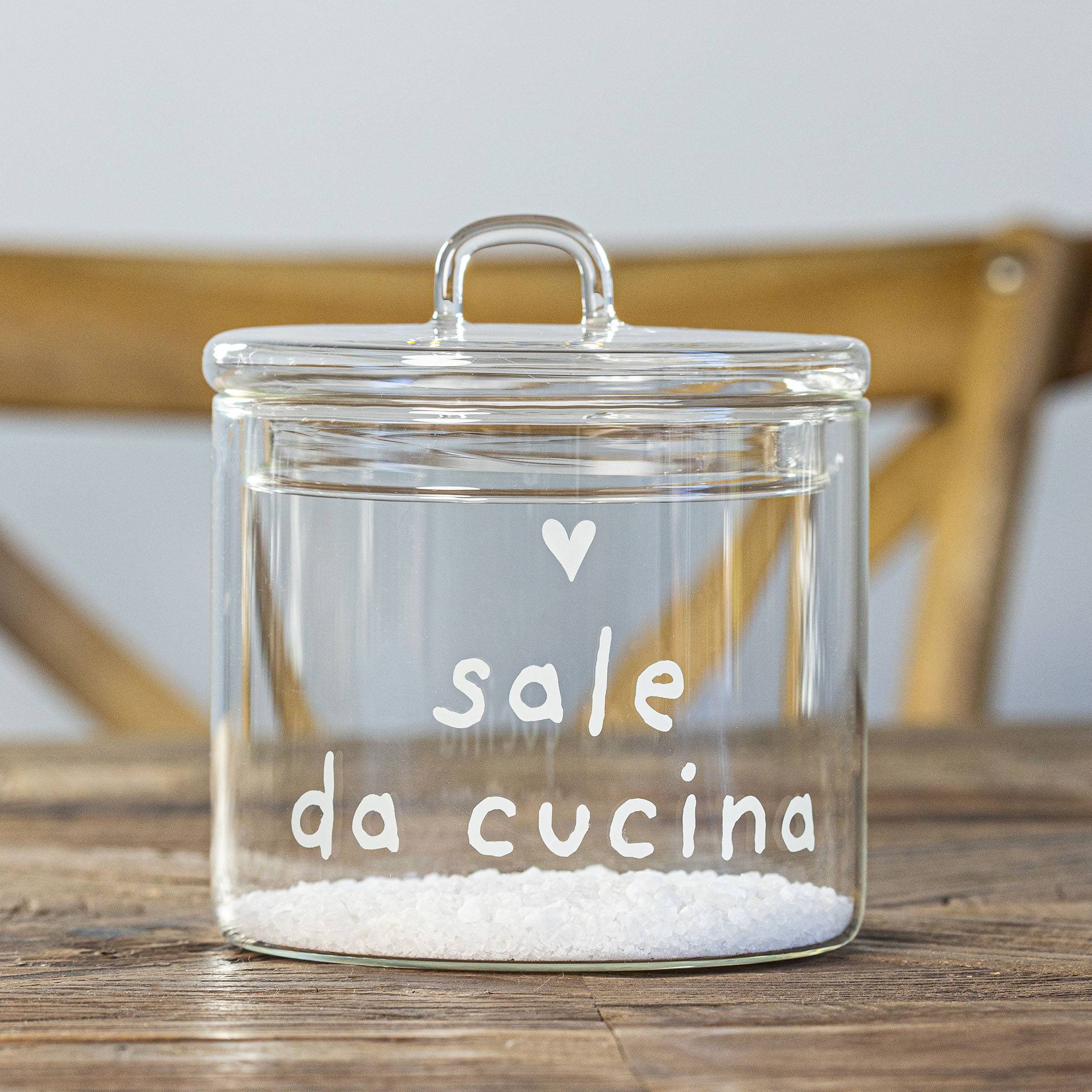 Barattolo "Sale da cucina 12 cm"