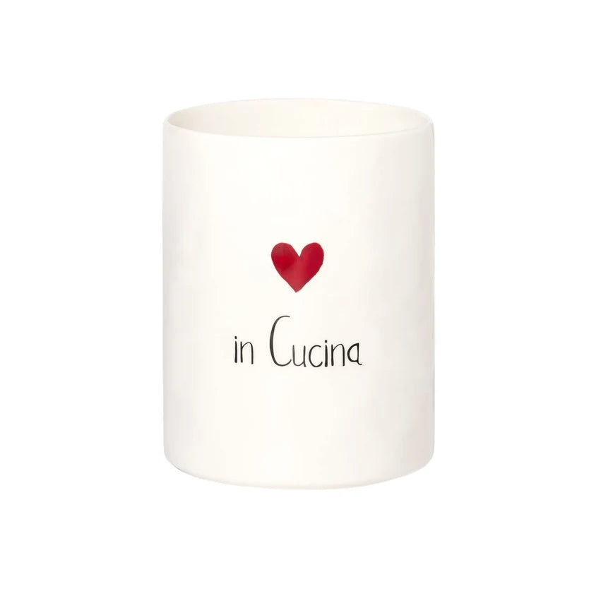 Portamestoli e posate "In Cucina" con cuore
