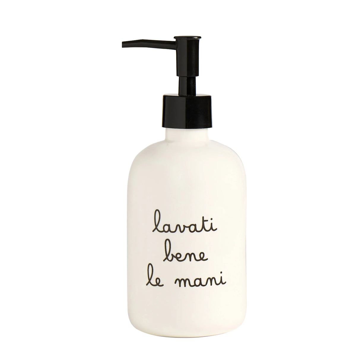 Simple Day - Dosasapone bianco "Lavati bene le mani" - 10010737