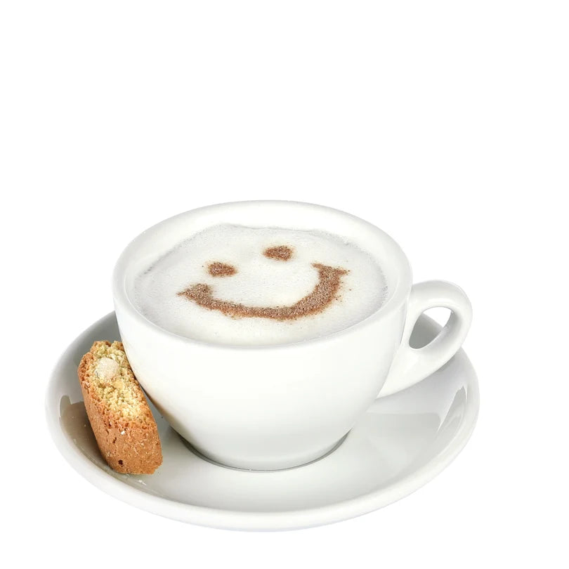Sagome per decorare cappuccino/muffin "Coffee Culture", confezione 6 pezzi