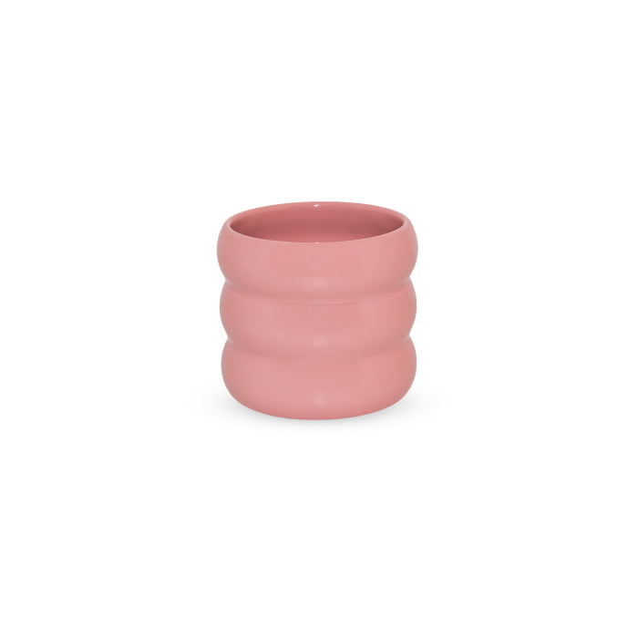 Vaso in terracotta. Colore ROSA.