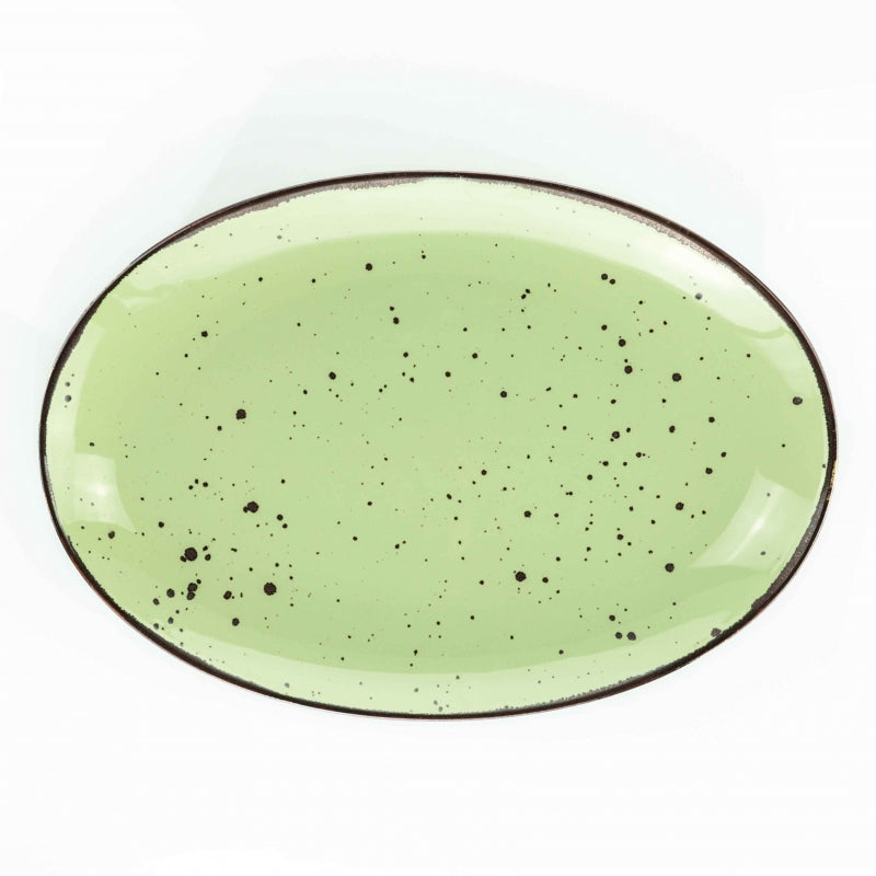 Vassoio ovale 38 cm Cottage Green