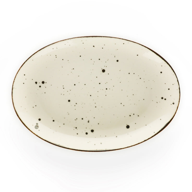 Vassoio ovale 38 cm Cottage Ivory