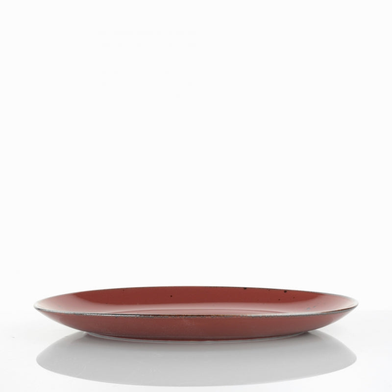 Vassoio ovale 31 cm Cottage Marsala Red