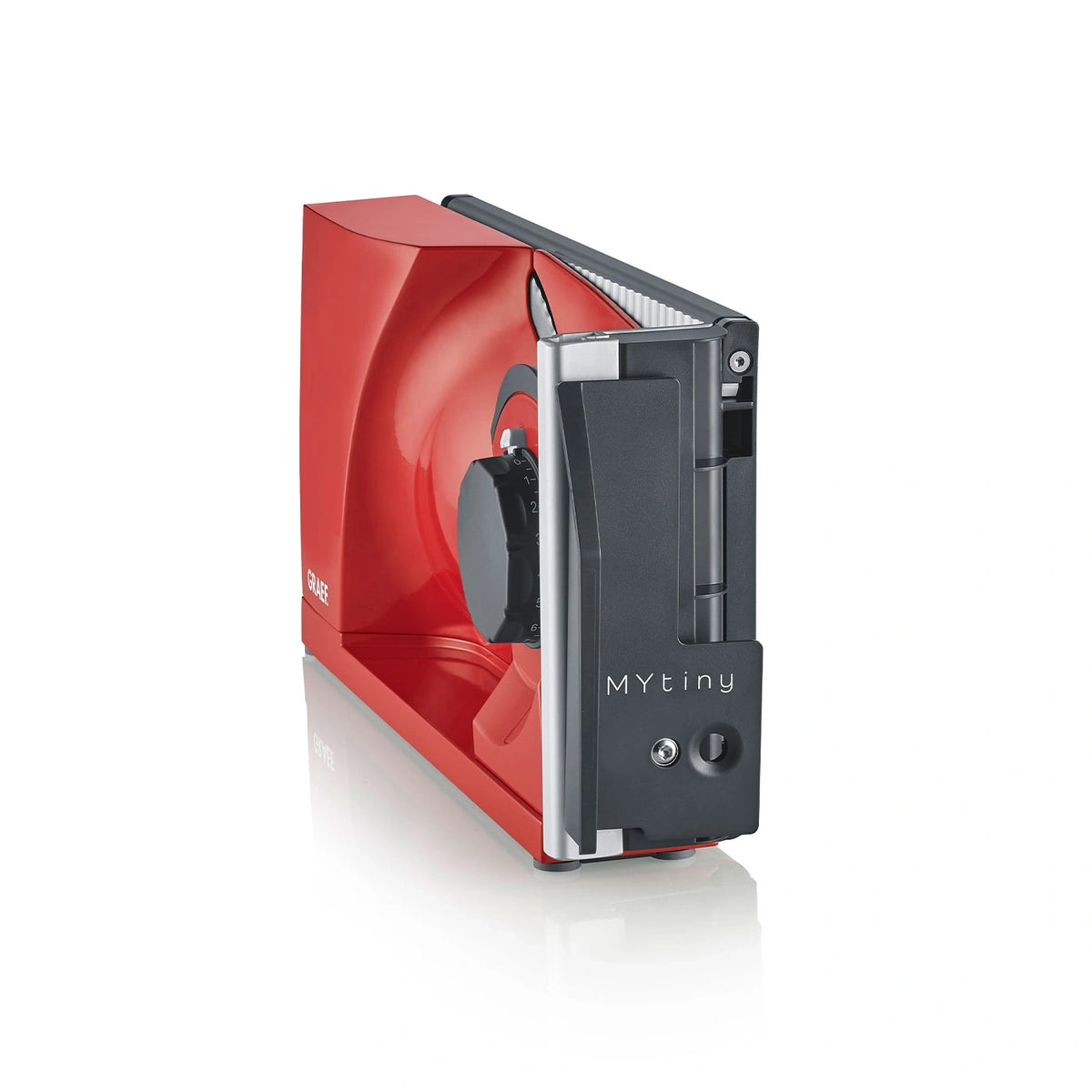 Affettatrice universale pieghevole MYtiny TWIN, rossa