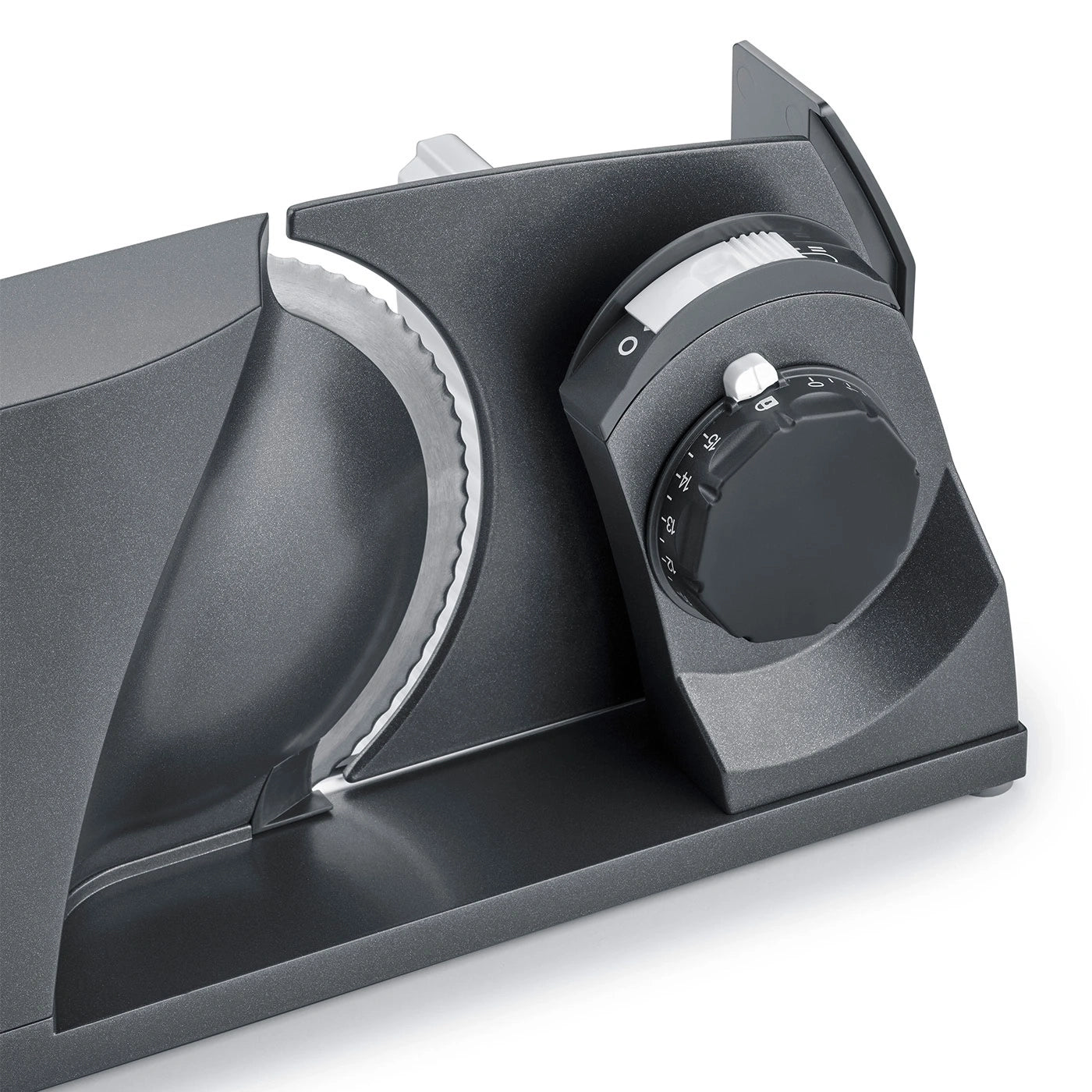 Affettatrice universale pieghevole MYtiny TWIN, grigio micaceo