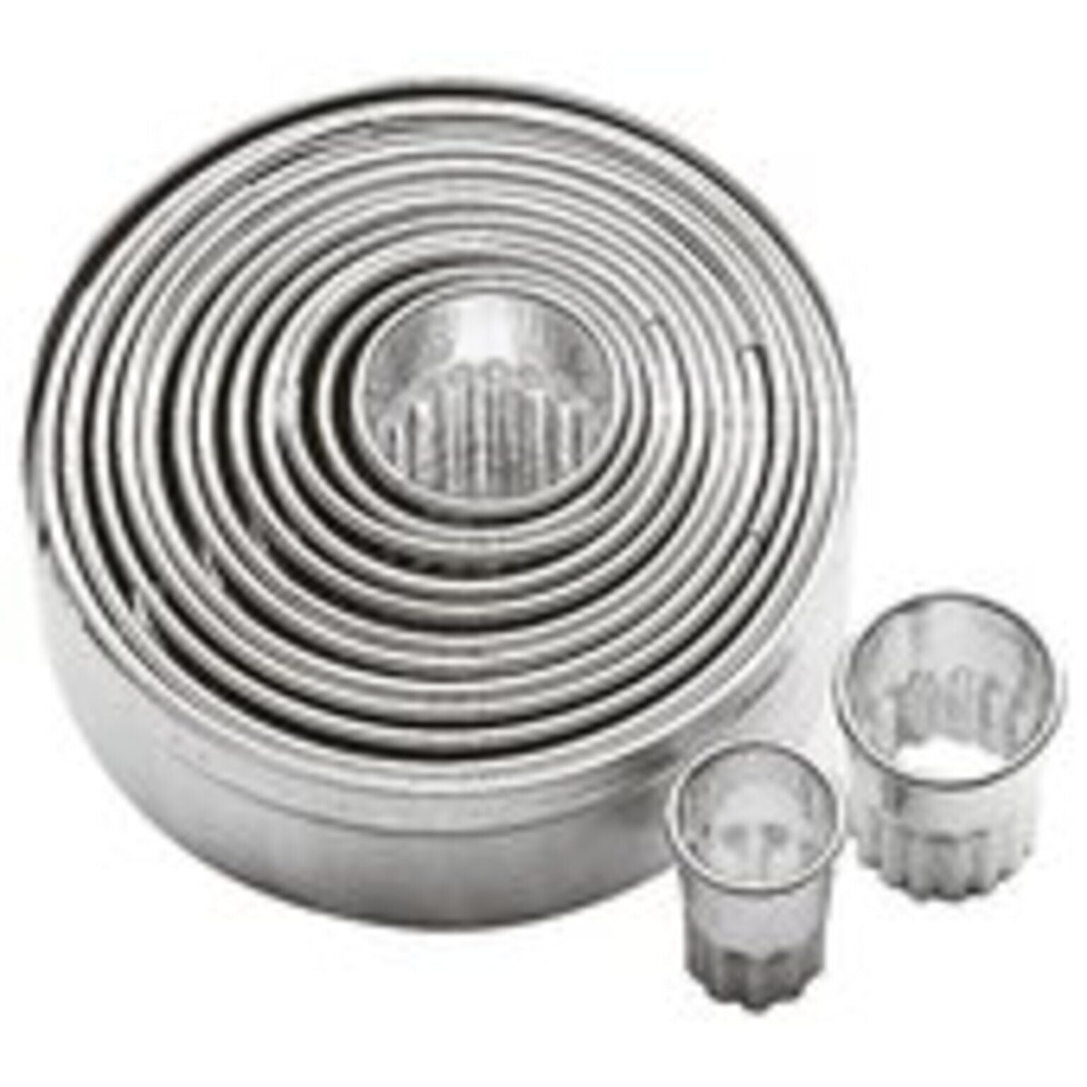 Taglia pasta festonato Acciaio inox - Product Size h 3,0 cm