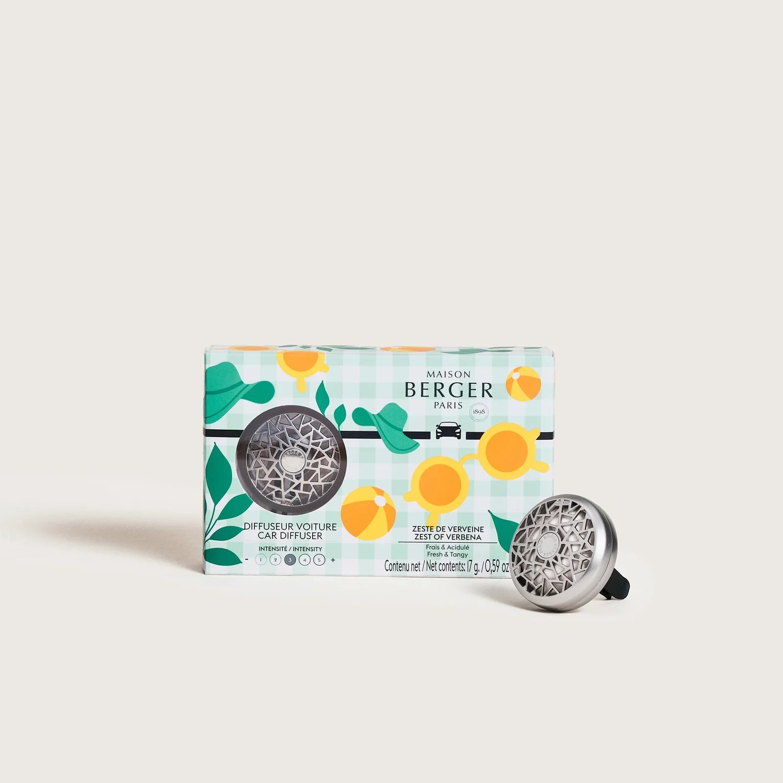 Diffusore per Auto ESTIVALE + Ricarica Zeste de Verveine