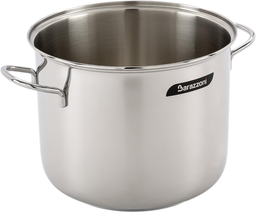 Pentola Ø18 cm, Made in Italy, Capacità 3,1 lt, Acciaio Inox 18/10,