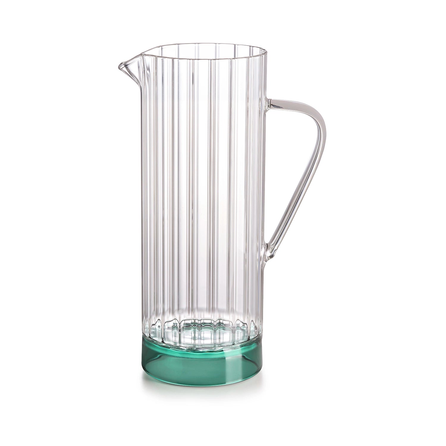 Quattro Note caraffa in vetro borosilicato verde