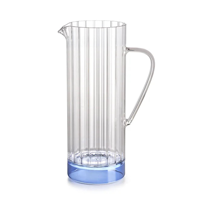 Quattro Note caraffa in vetro borosilicato blu