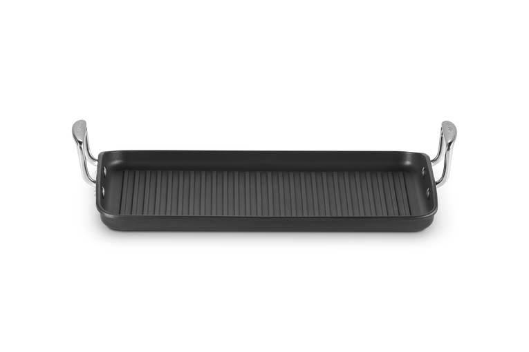 Grill grande rigato in alluminio antiaderente35 cm