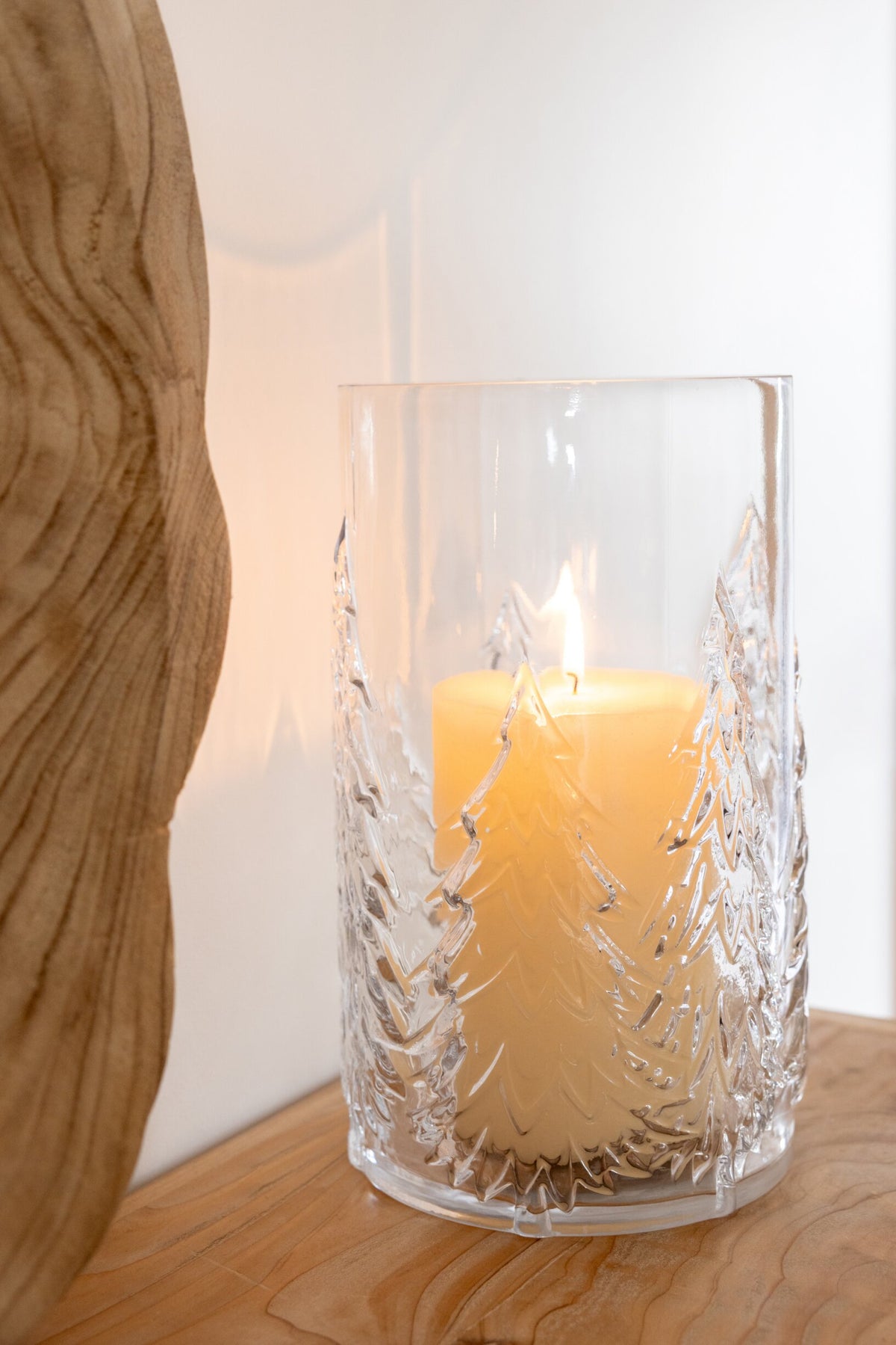 JOLIPA - Vaso Albero Vetro Trasparente Large- 267743