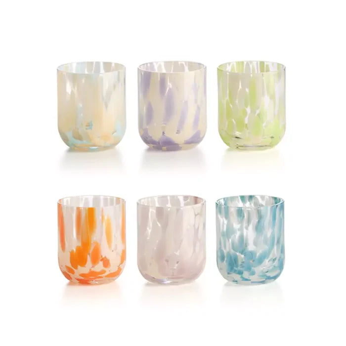 Ivv - Antigua set 6 bicchieri colori assortiti - 8809.1