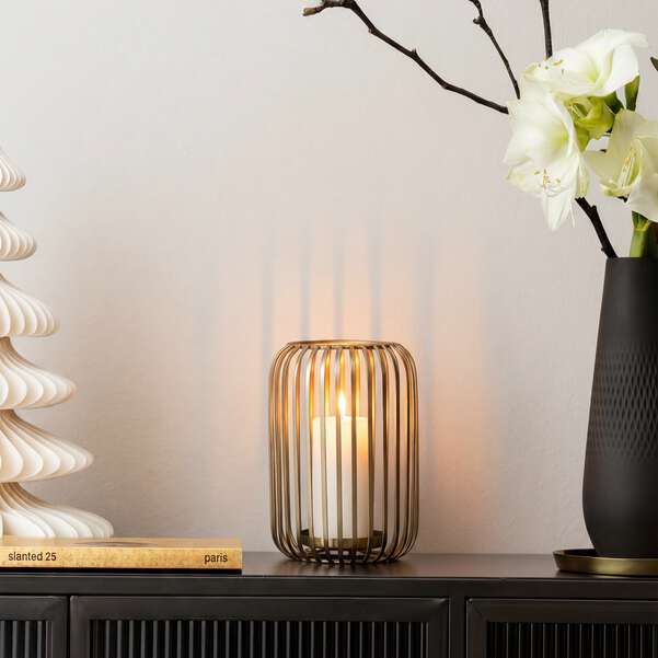 Villeroy & Boch - Christmas Chic Lanterna portacandela oro - 1486777424