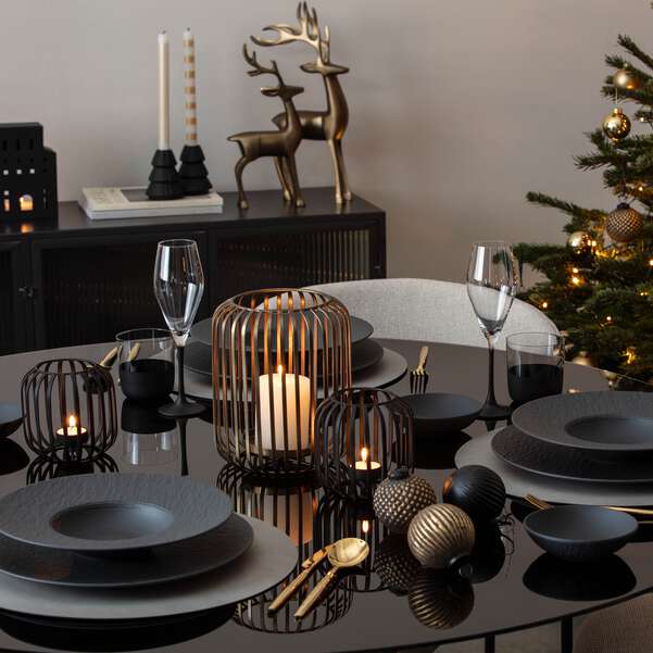 Villeroy & Boch - Christmas Chic Lanterna portacandela oro - 1486777424