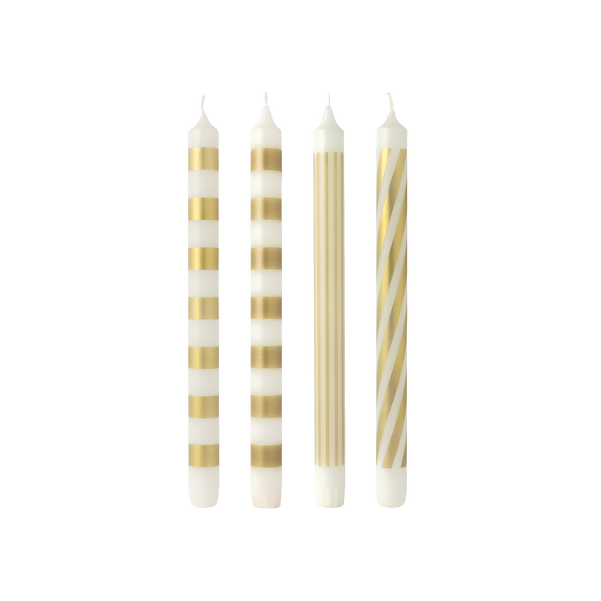 Villeroy & Boch - Christmas Chic Candela a bastoncino bianco/oro -1486777432