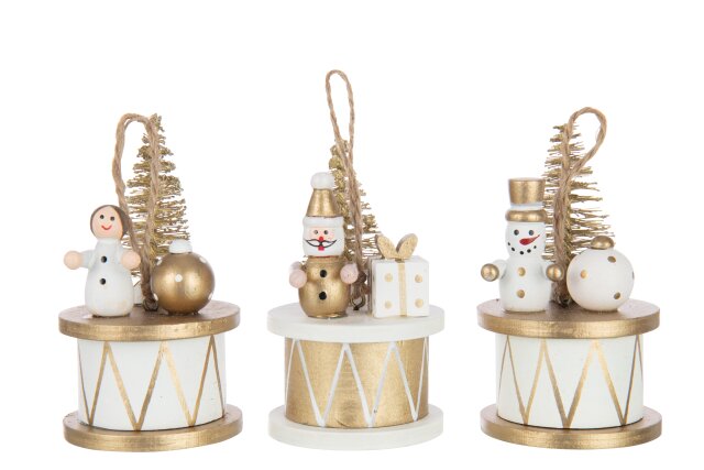 JOLIPA - Albero + Hangers + Storage Compensato Naturale/Oro - 56896