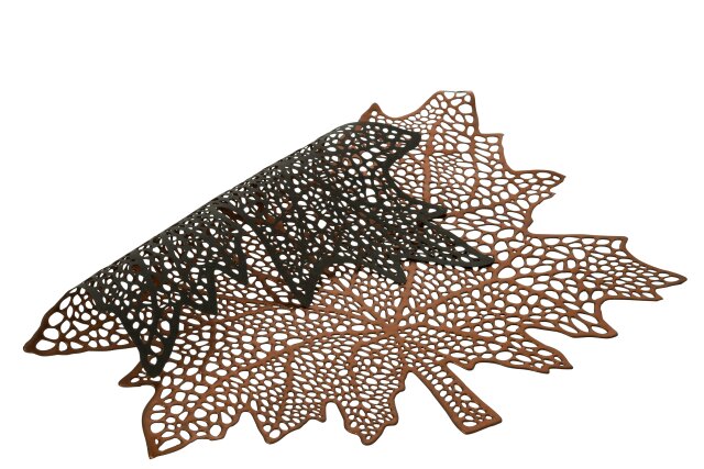 JOLIPA  - Tovaglietta Leaf Plastica Marrone - 59757