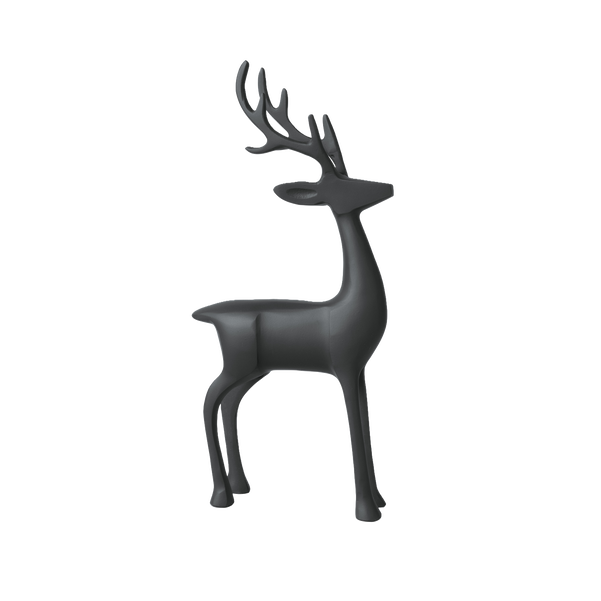 Villeroy & Boch - Christmas Chic Statuetta cervo nero 36 cm - 1486777406
