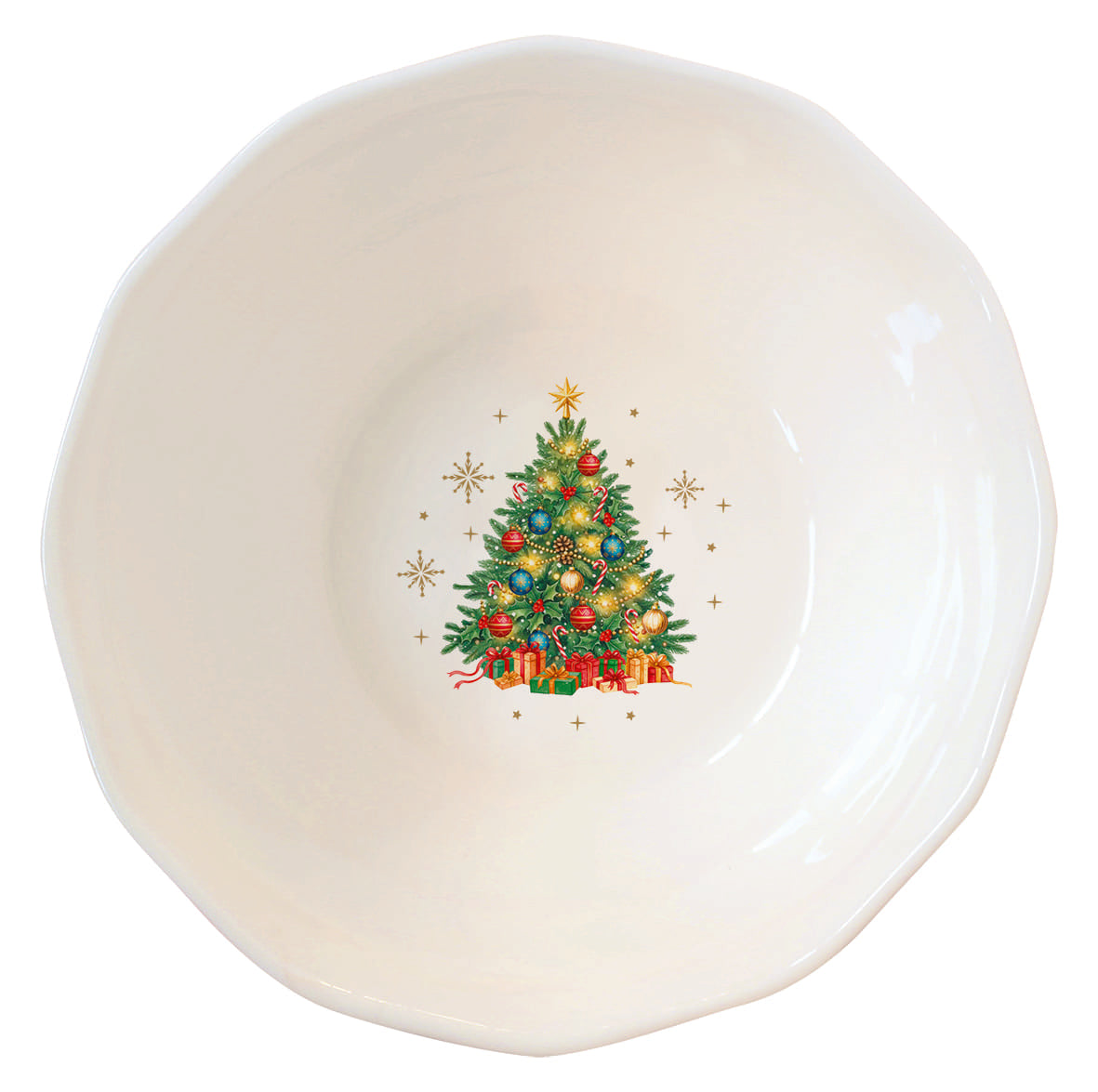 Easy Life - Ciotola in porcellana Ø 20 cm CHRISTMAS HERITAGE - R3413#CHER