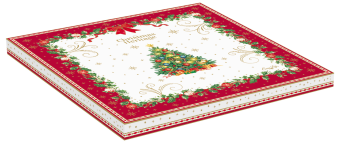 Easy Life - Piatto torta Ø 32 cm CHRISTMAS HERITAGE - R1412#CHER