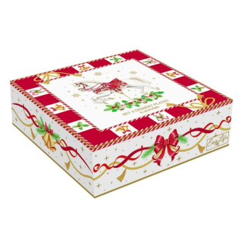 Easy Life - Set 4 piatti dessert 16 cm CHRISTMAS TALE -  R1002#CTAL