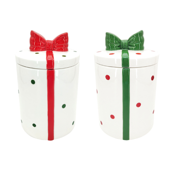 Easy Life - Vaso cilindrico grande in ceramica/dolomite RIBBON -  R3511#RIBO