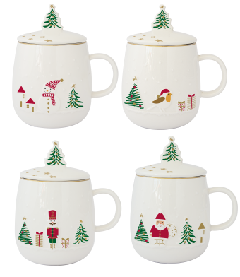 Easy Life - Infusiera 450 ml in color box 4 decori LET IT SNOW -  R1335#LSNO