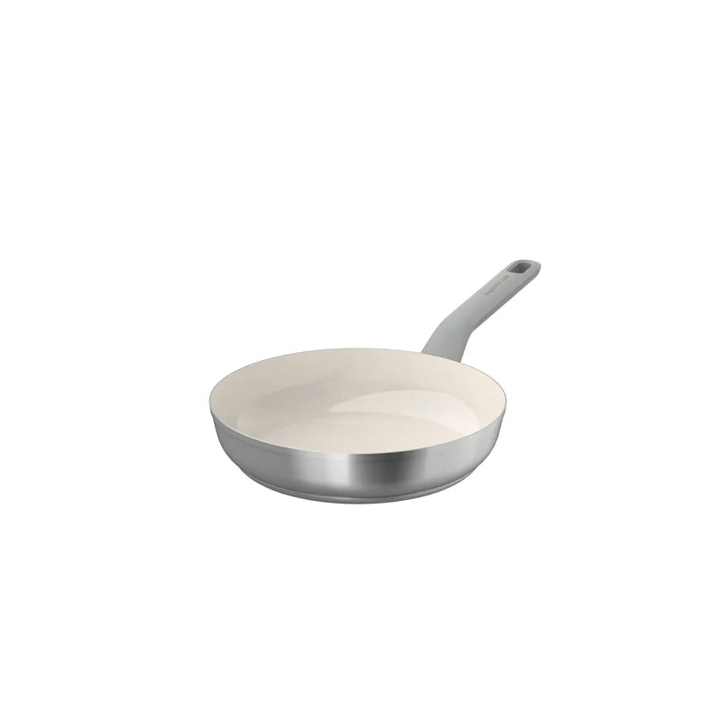 BERGHOFF - Padella antiaderente Balance acciaio inox da 24 cm, Moonmist -3950725