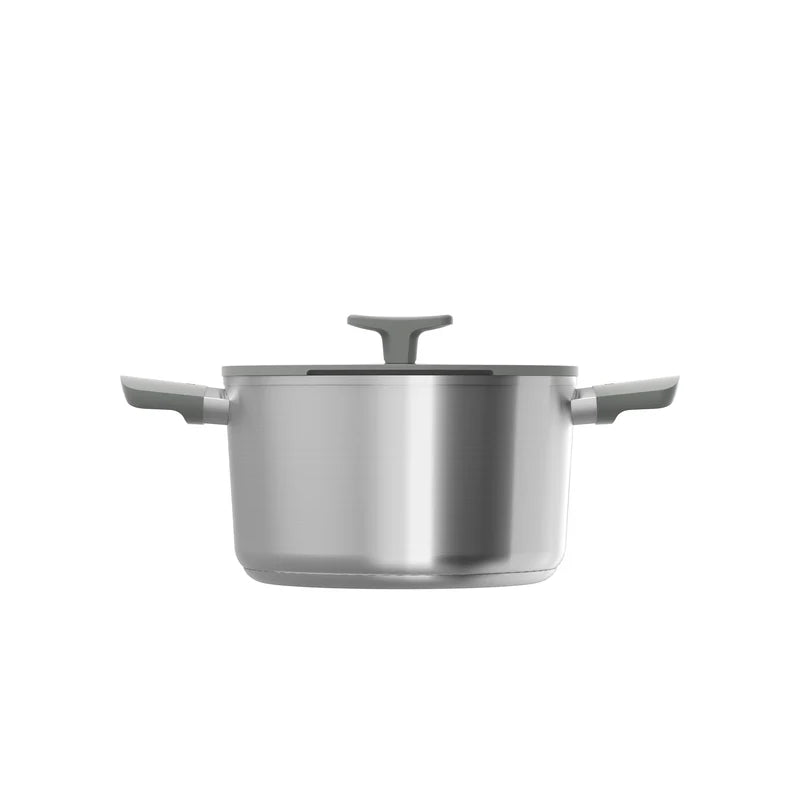 BERGHOFF - Pentola Balance in acciaio inox + coperchio, 24 cm, Moonmist -3950729