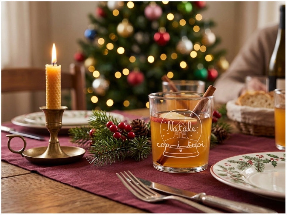 Simple Day - Bicchiere, natale con i tuoi- 0,35 l - 10011890