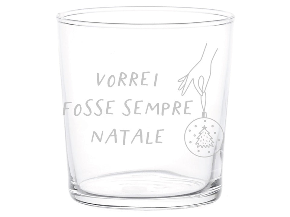 Simple Day - Bicchiere, vorrei fosse sempre natale 0,35 l - 10011896