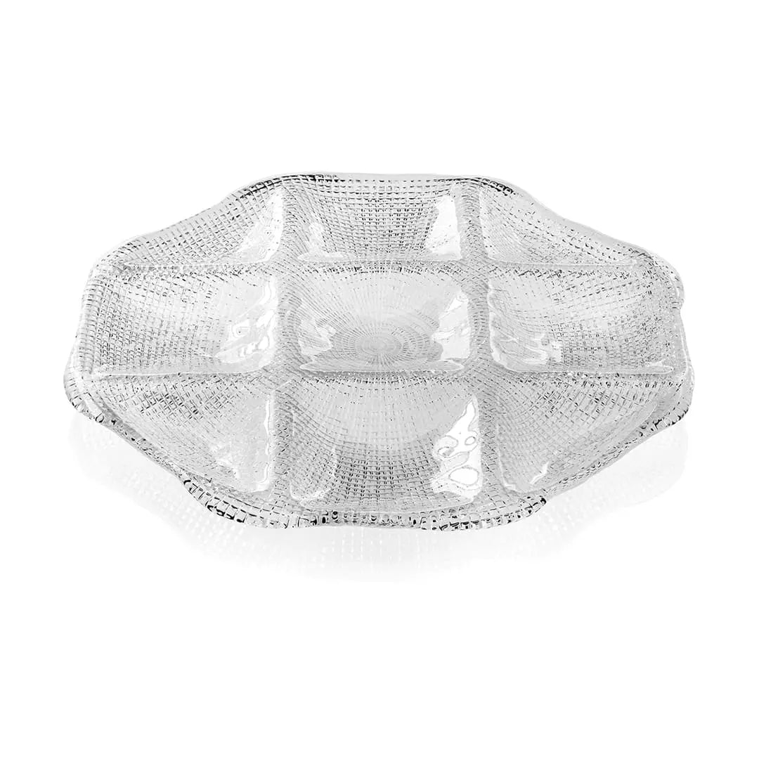 Diamanté antipastiera ottagonale - Trasparente 3333 cm