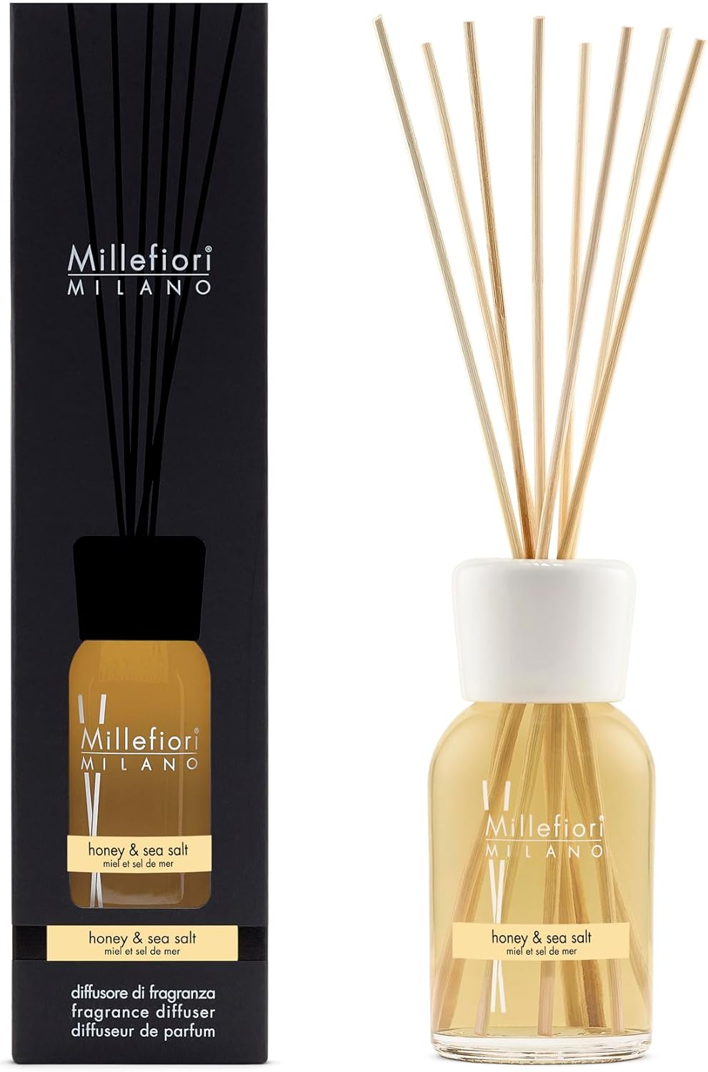 Diffusore A Bastoncini - 250 Ml / Honey & Sea Salt