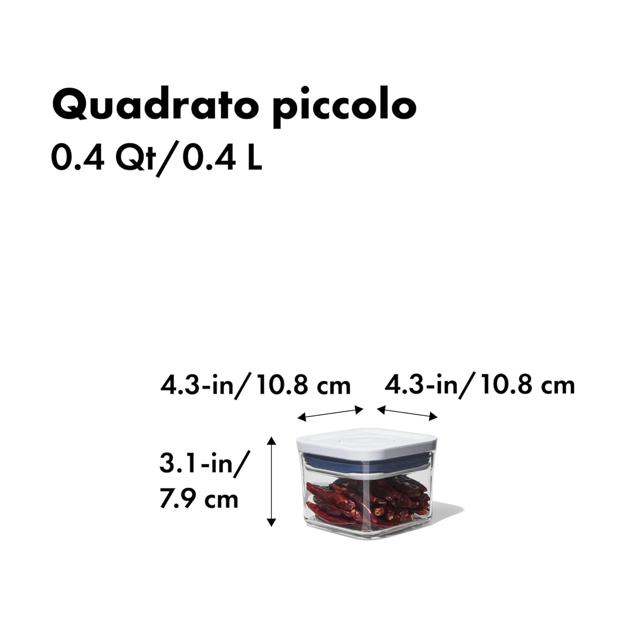 Contenitore POP da 0,4 L