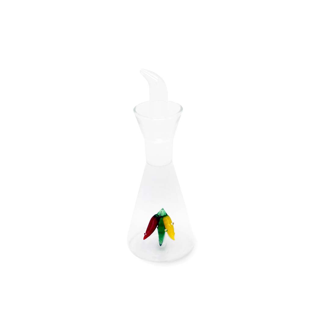 Oliera in vetro borosilicato - 250ml / Decoro