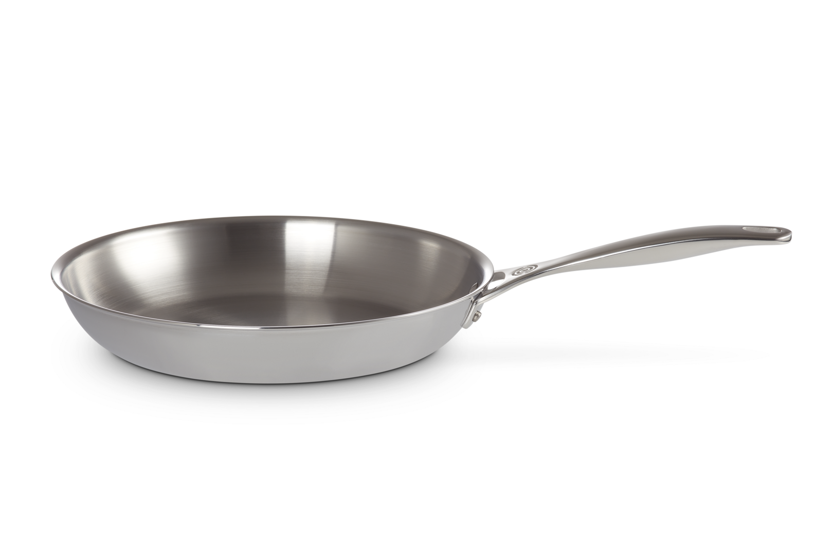 Padella bassa in acciaio inox - 28 CM