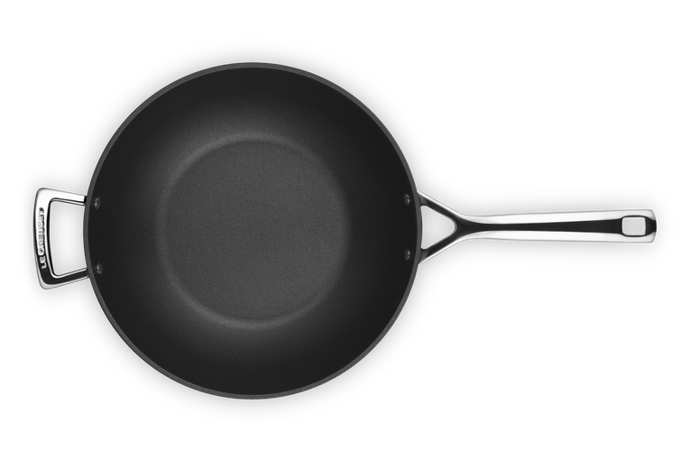 Padella Wok con maniglia in alluminio antiaderente - 30 cm, 4.7L