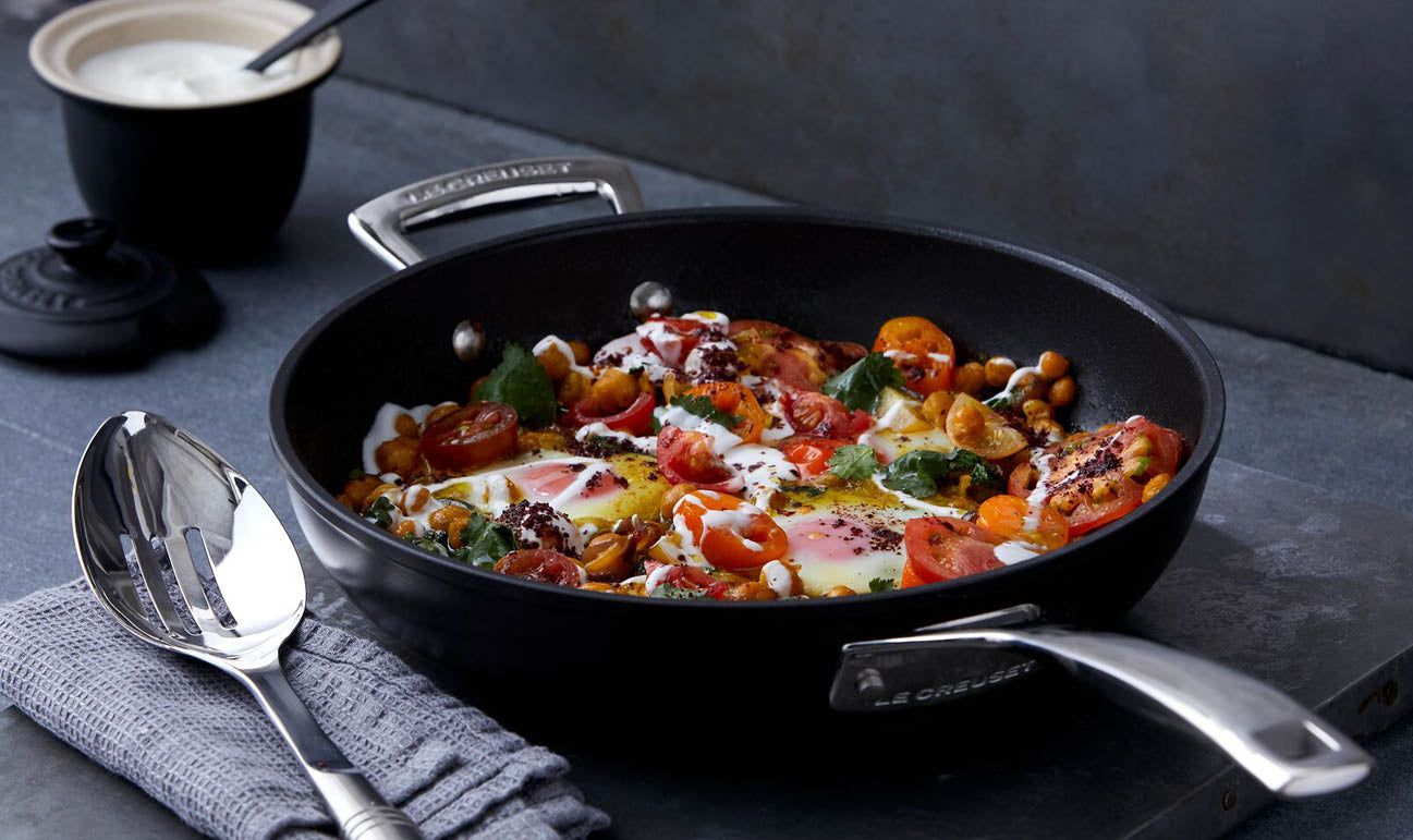 Padella Wok con maniglia in alluminio antiaderente - 30 cm, 4.7L