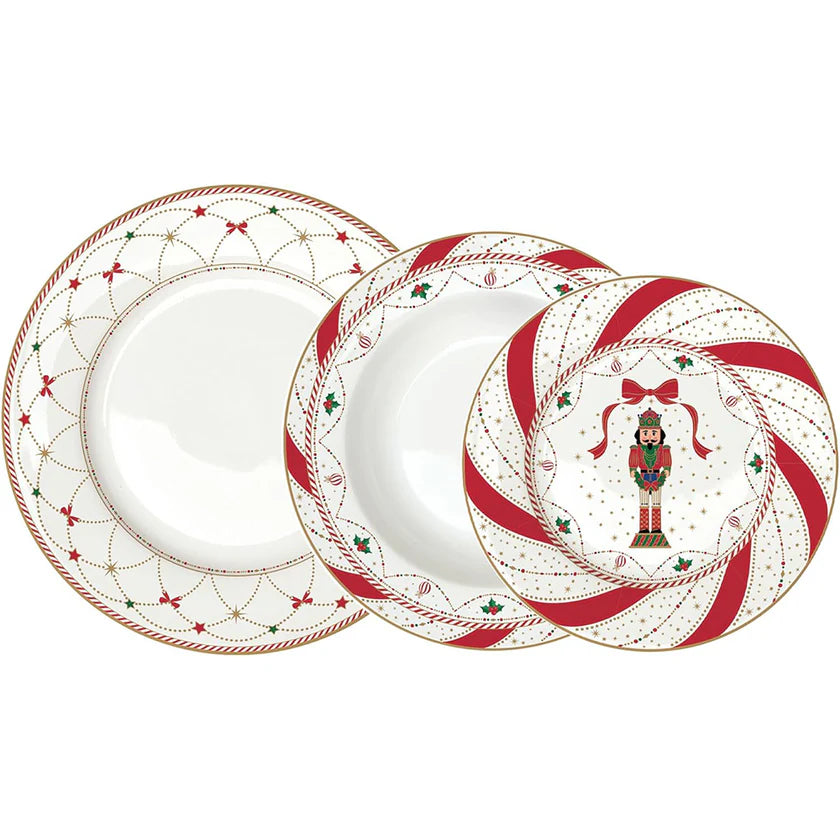 Easy life - servizio 18 piatti " NUTCRACKER TWIST "