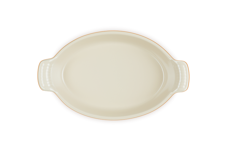 Pirofila ovale in gres vetrificato - 28 cm / 1.6L / Arancio