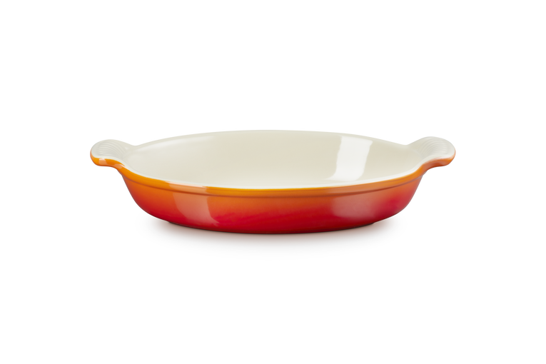 Pirofila ovale in gres vetrificato - 28 cm / 1.6L / Arancio