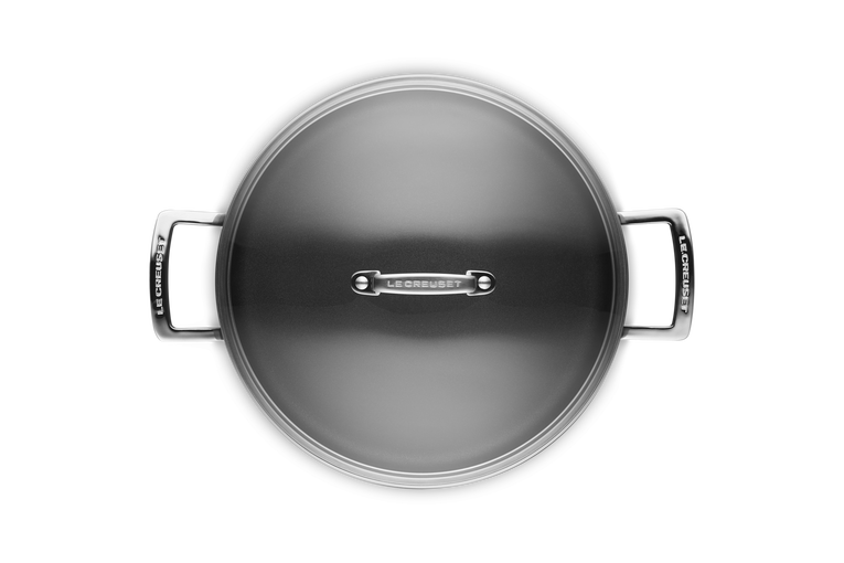 Sauté in alluminio antiaderente con coperchio vetro - 28 cm, 5.4L